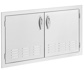 Summerset 33” Stainless Steel Vented Double Door 2022 Handle with Hinges (SSDD-33V)